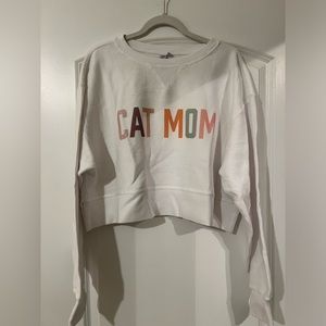 Cat Mom sweatshirt